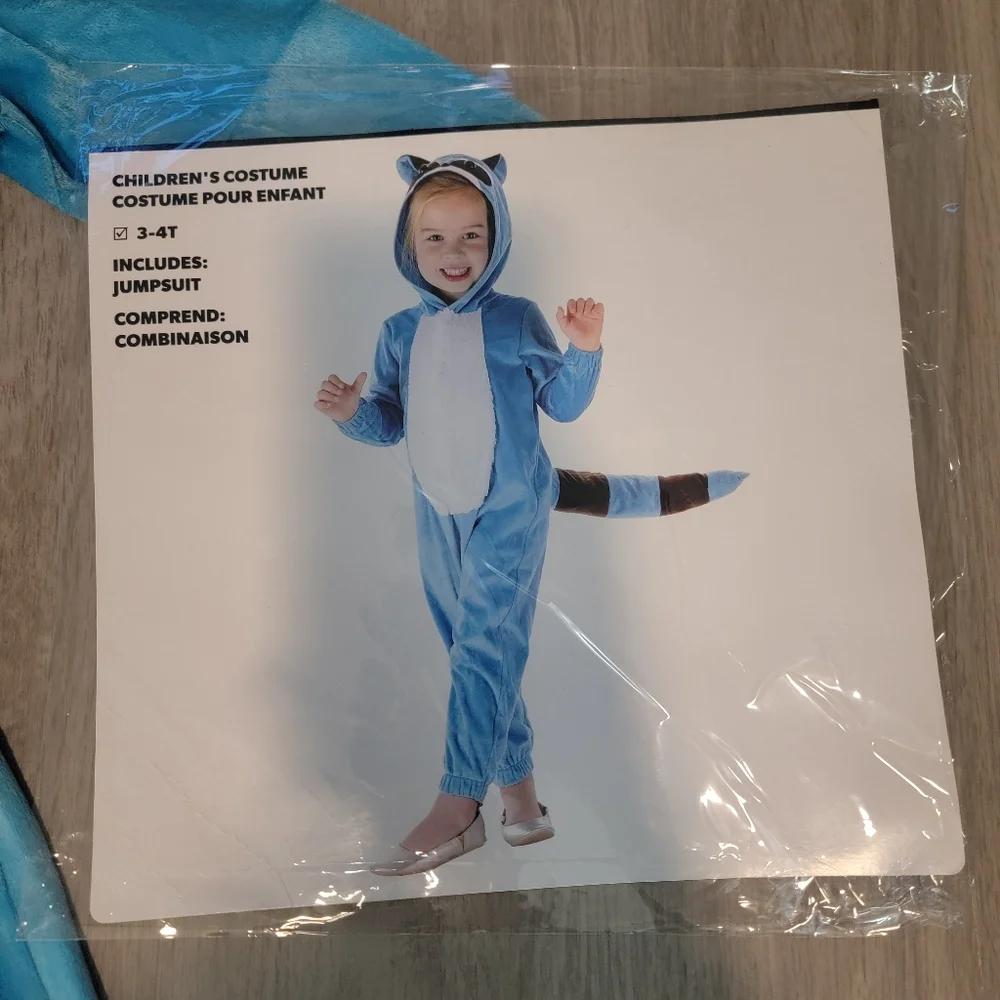 Blue Kids Jumpsuit Costume